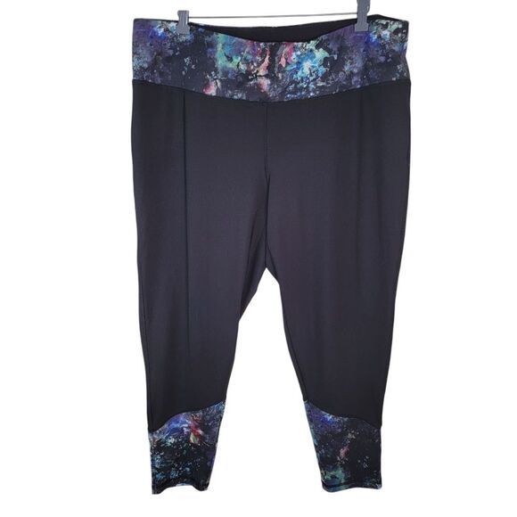 Avenue Women's Plus Size Galaxy Leggings Pants Size 18/20 - Picture 1 of 6